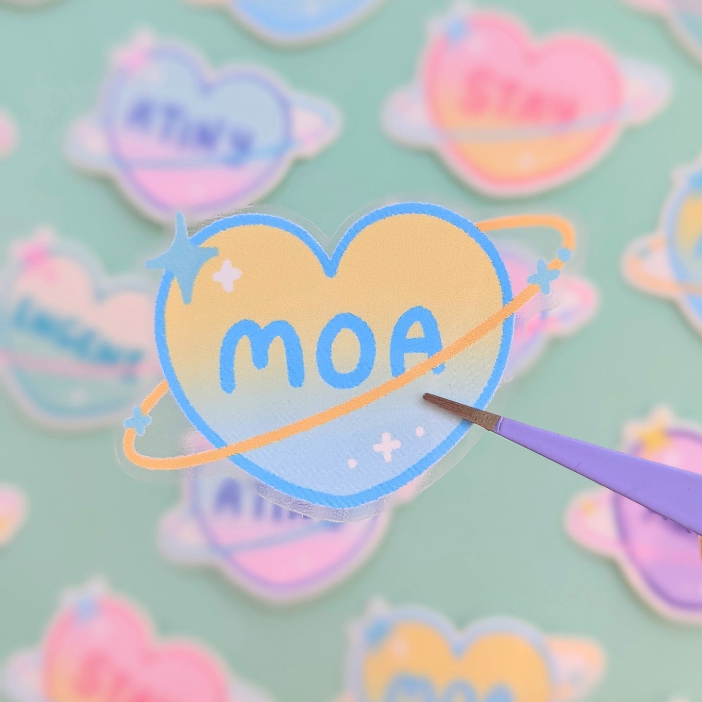 K-Pop Fandom Stickers