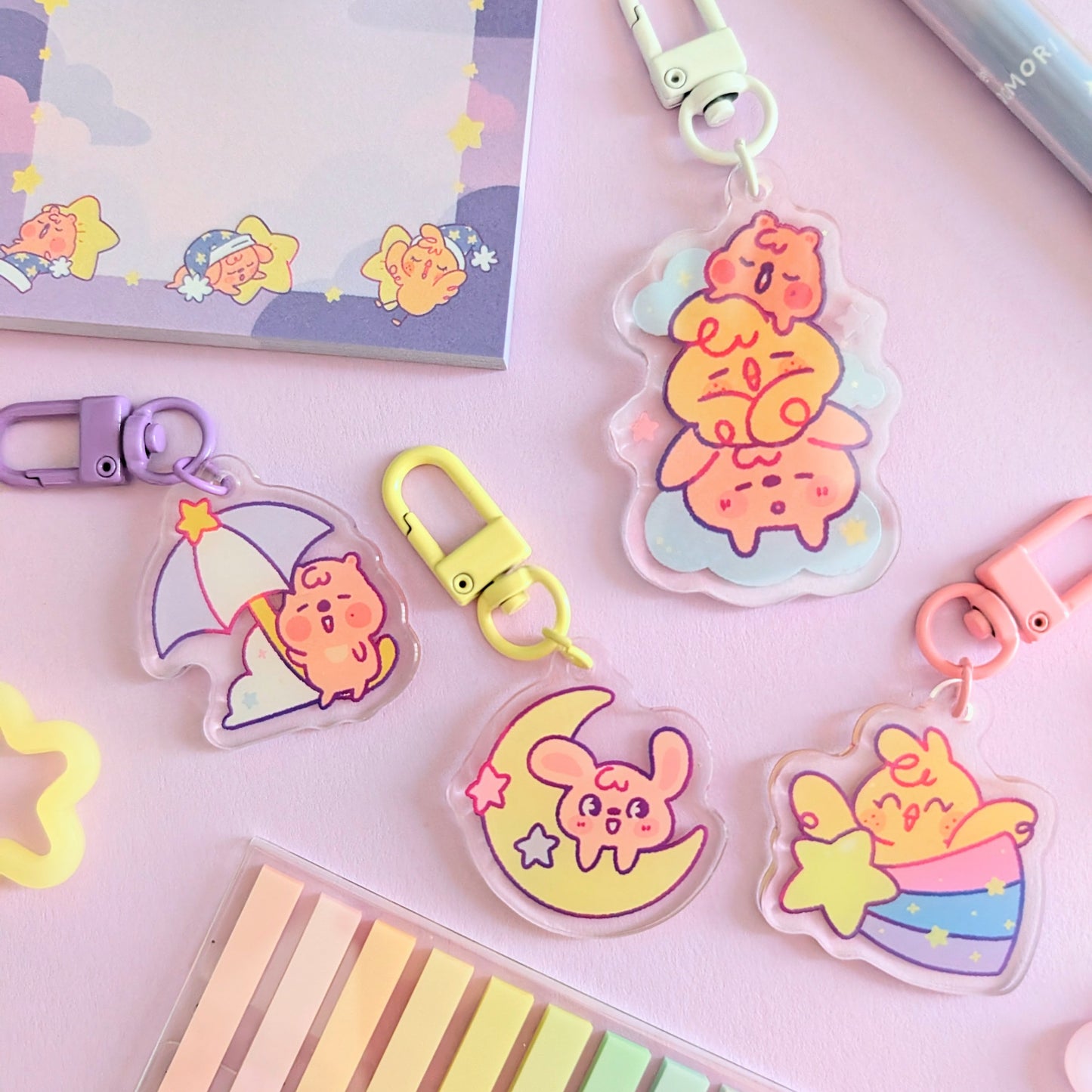 STAR LOST Lucky Draw Keychains