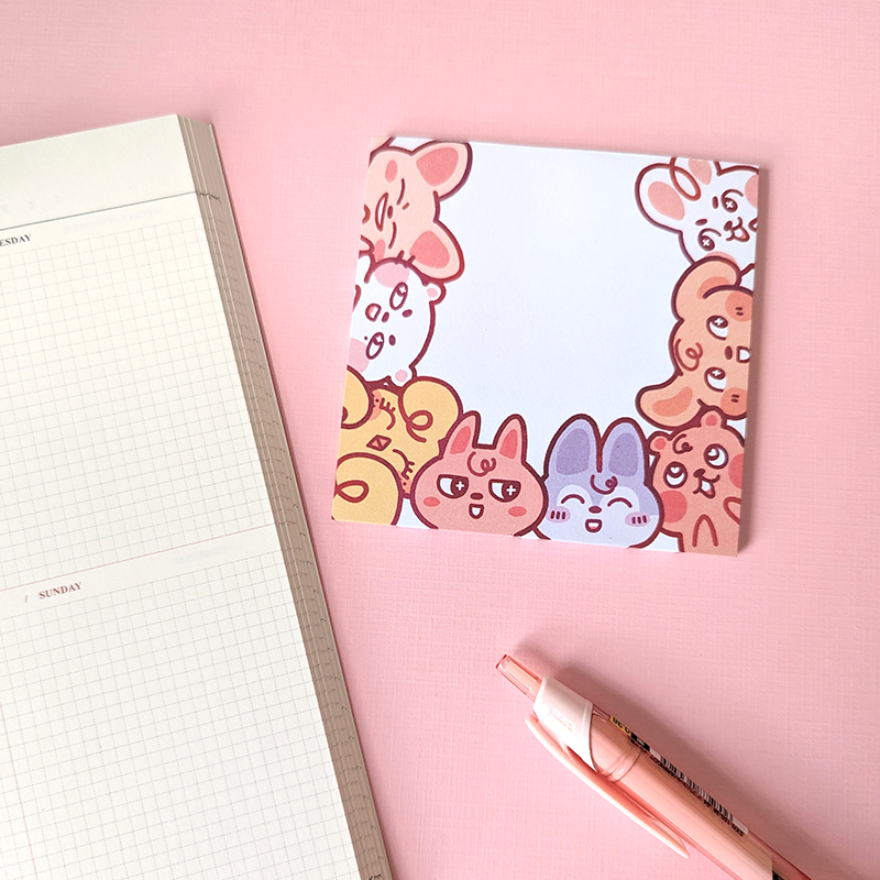 OT8 SKZOO Notepad (LAST CHANCE)