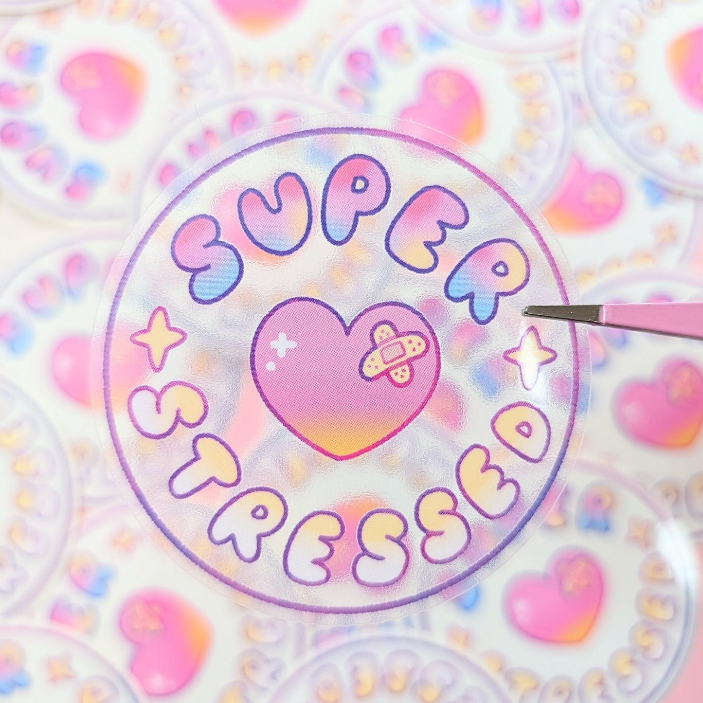 Super Stressed Sticker