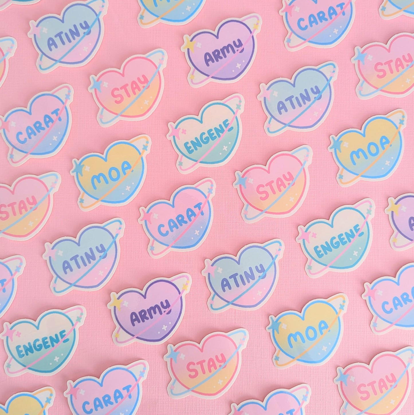 K-Pop Fandom Stickers