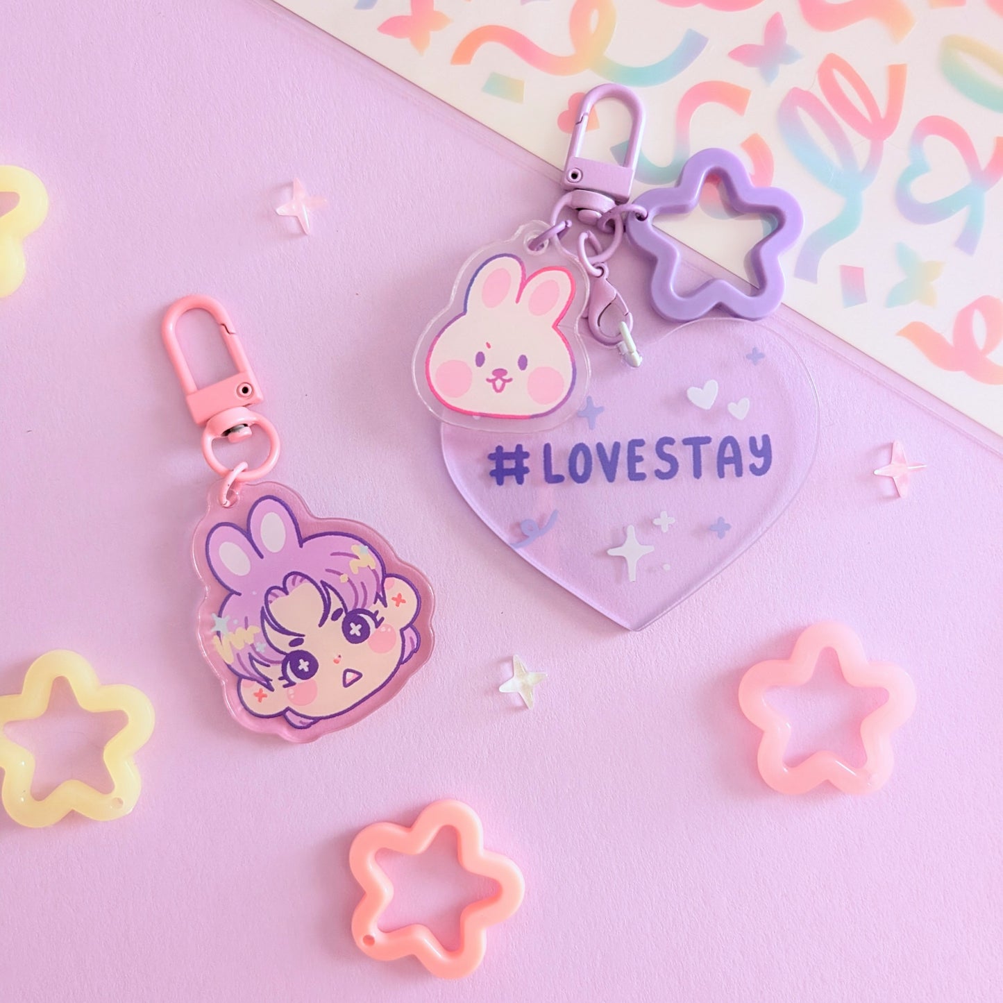 SKZ x SKZOO Ears Keychains