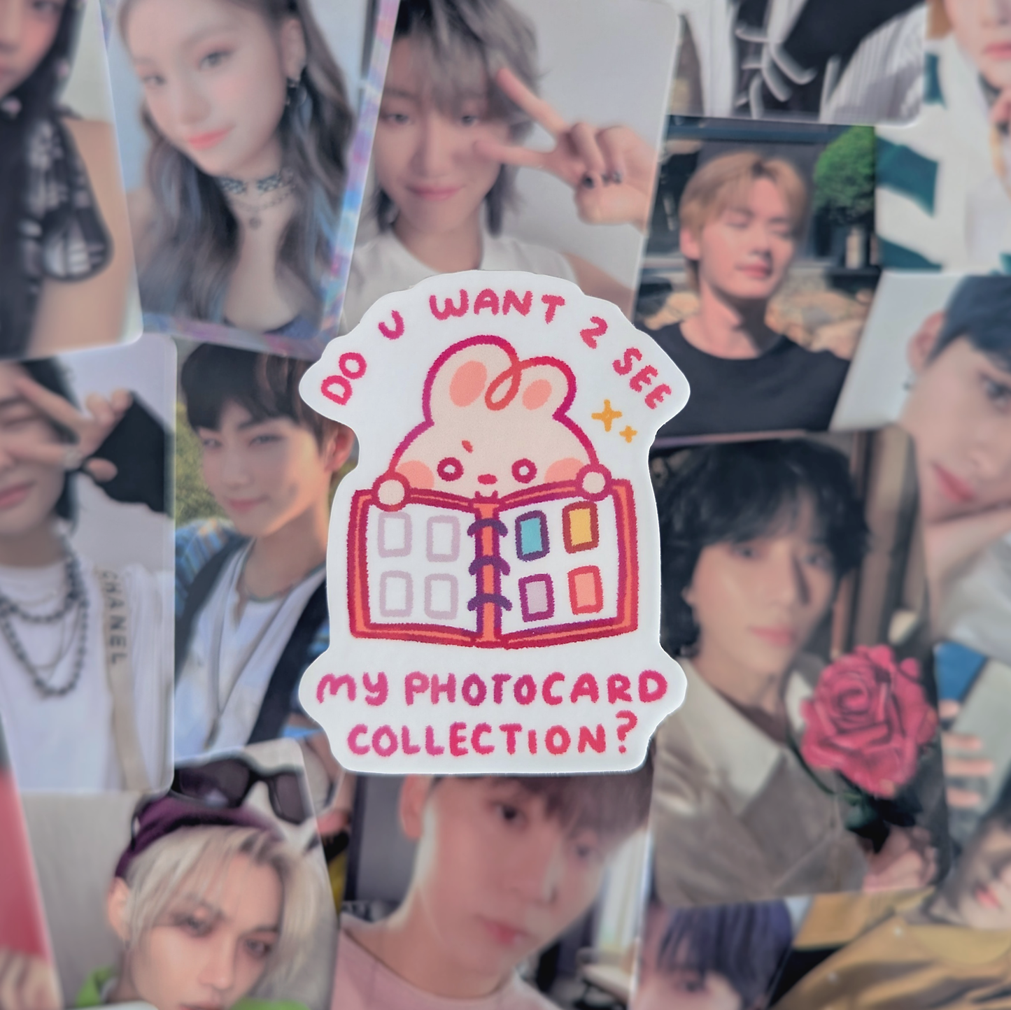 Photocard Collection Sticker