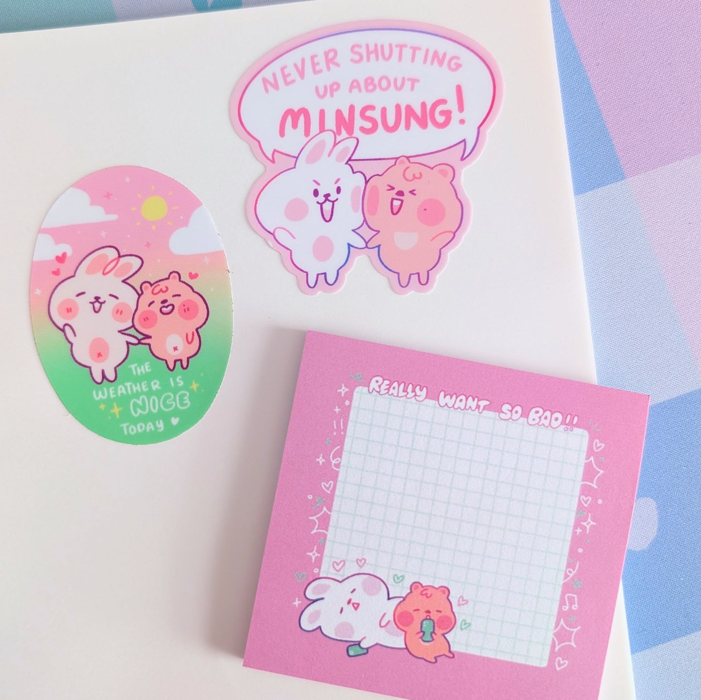 Minsung Stickers