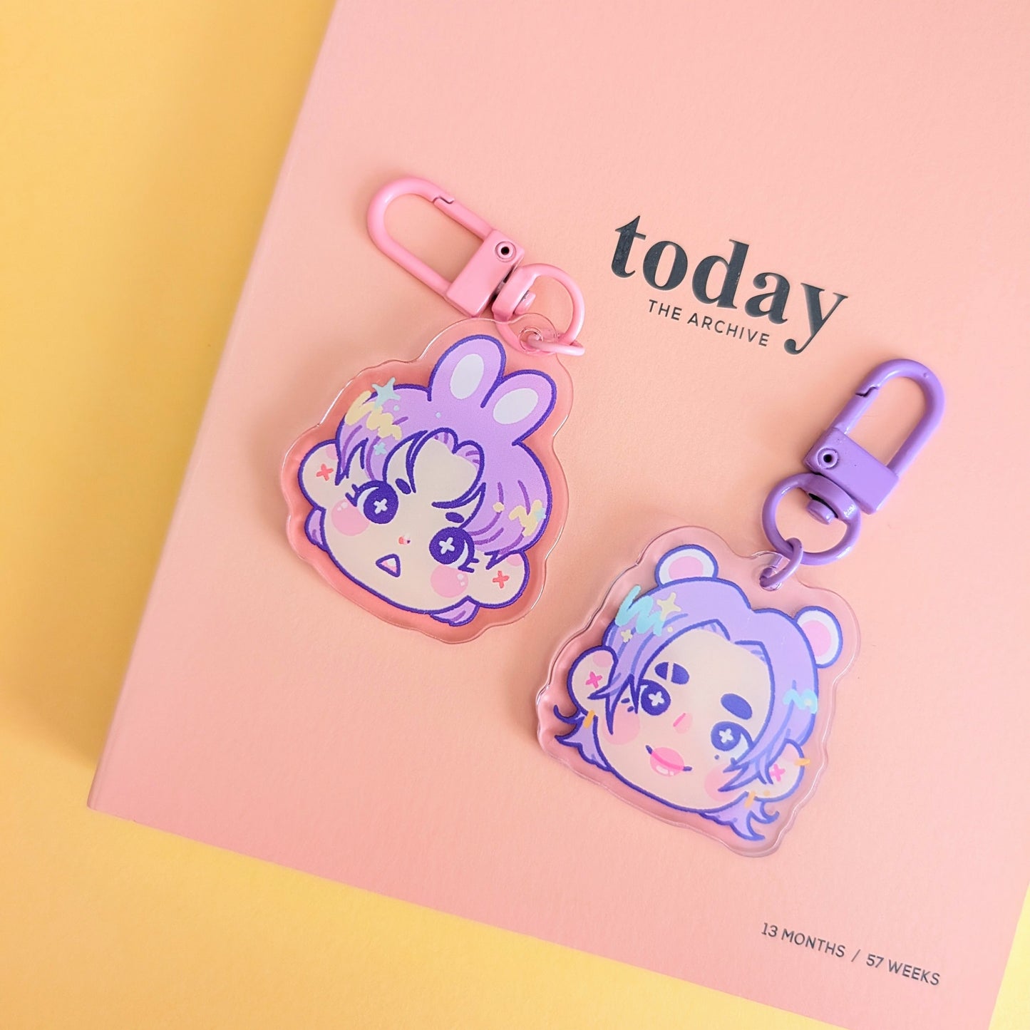 SKZ x SKZOO Ears Keychains