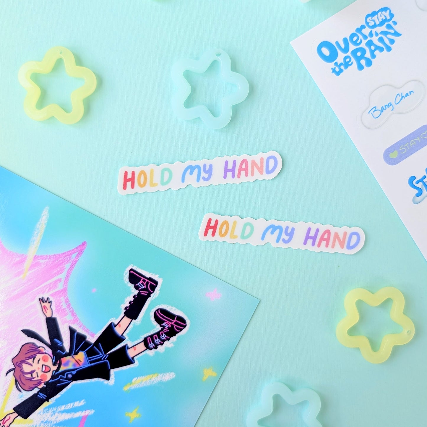 Hold My Hand Mini Sticker