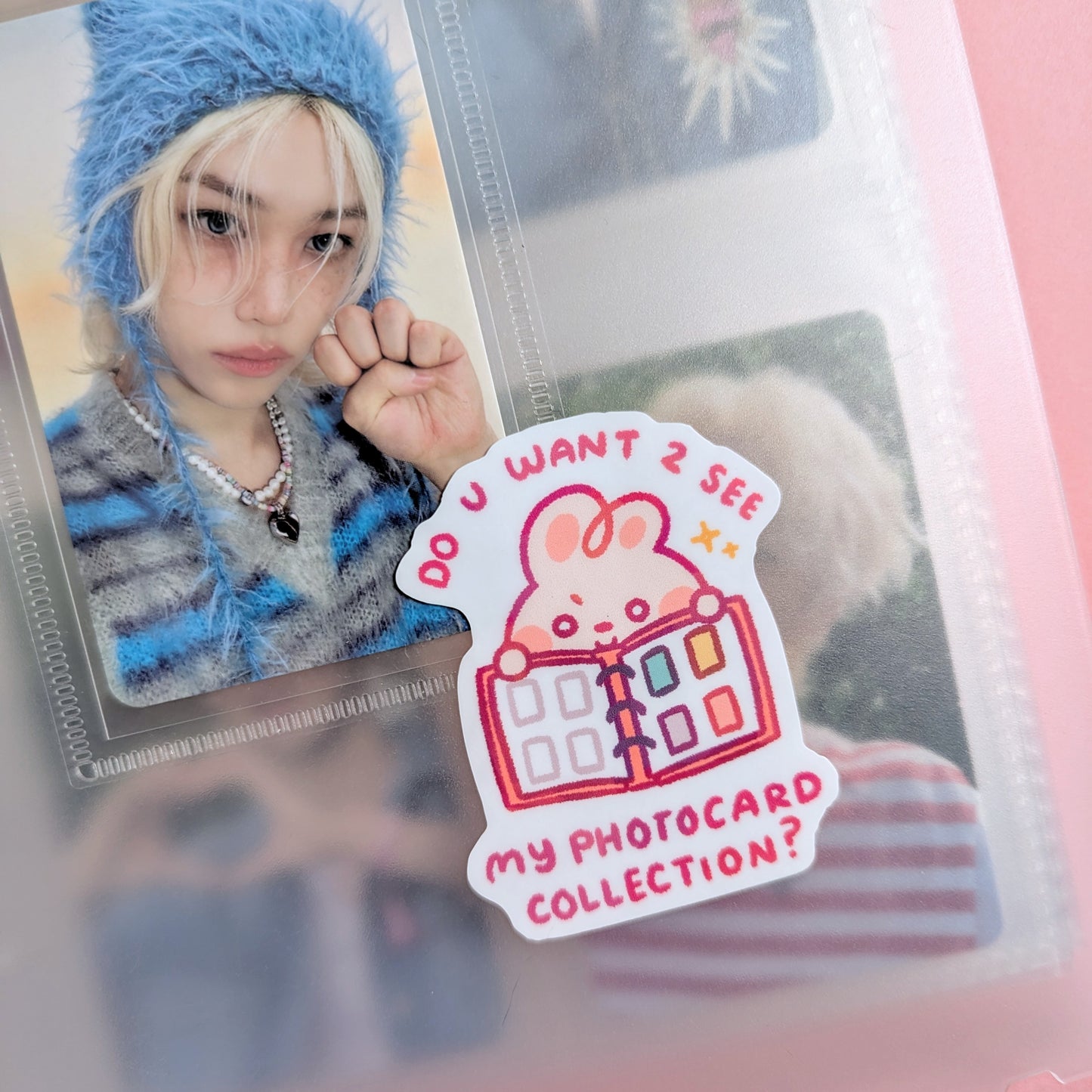 Photocard Collection Sticker