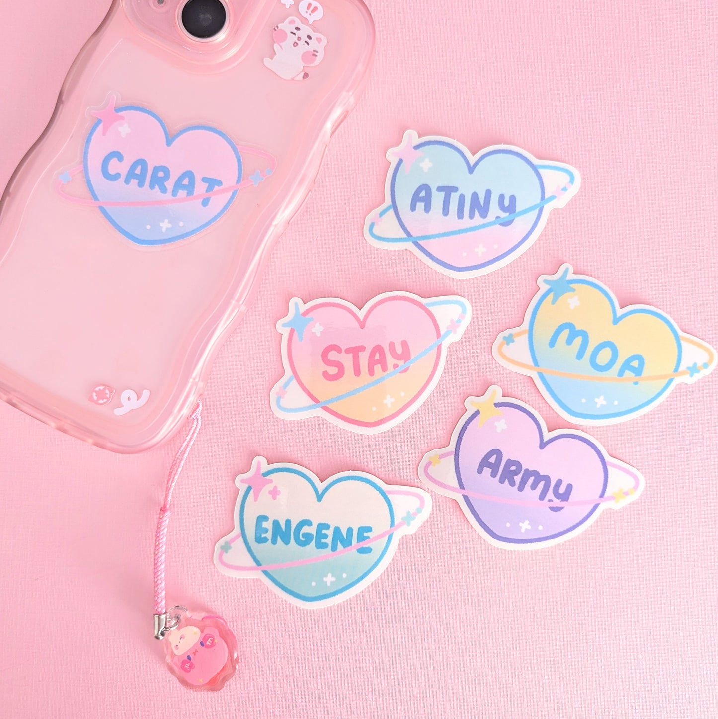 K-Pop Fandom Stickers
