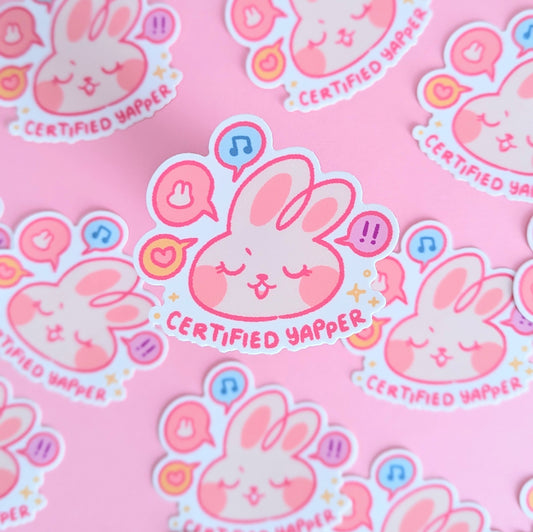 Certified Yapper Sticker