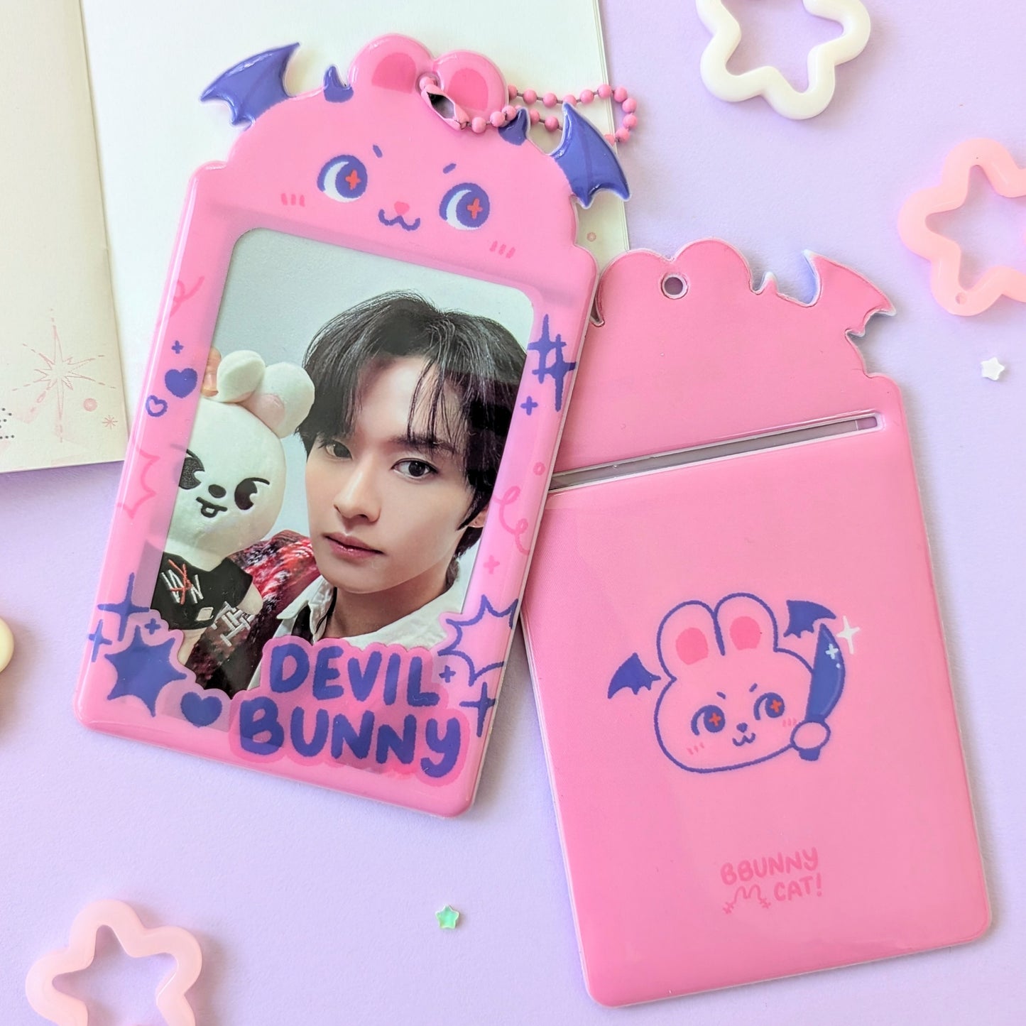 Devil Bunny Photocard Holder