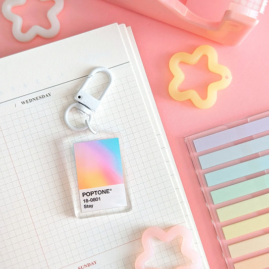 STAY POPTONE Keychain