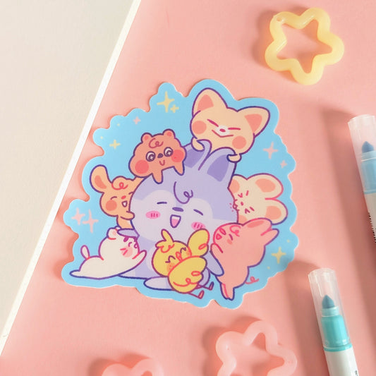 Big Hug OT8 SKZOO Sticker
