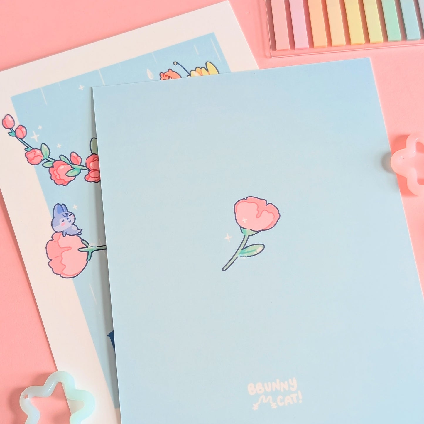 Blooming in the Rain Print