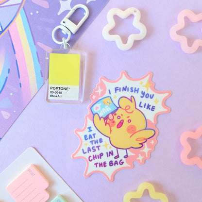 Last Chip in the Bag Sticker