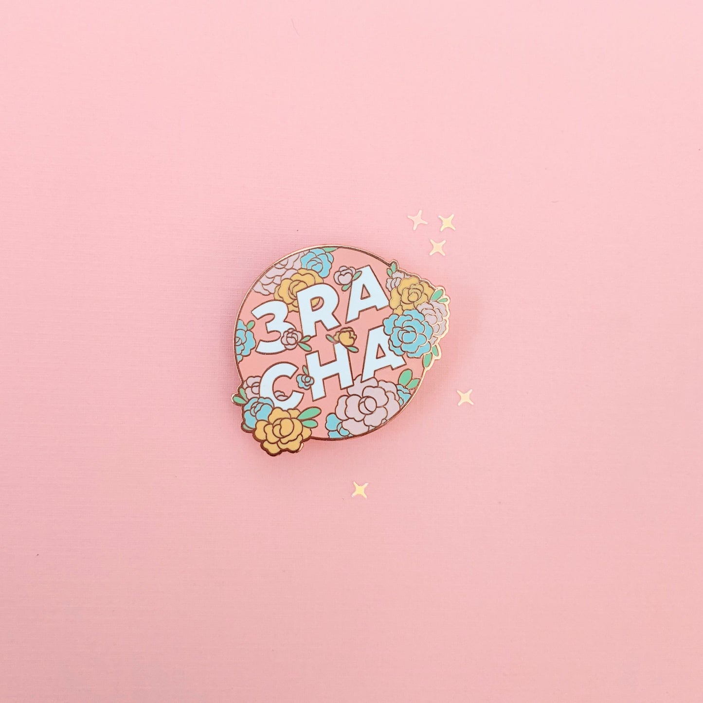 STRAY KIDS Floral Enamel Pins