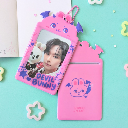 Devil Bunny Photocard Holder