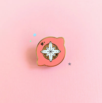 Cutie SKZ Compass Enamel Pin