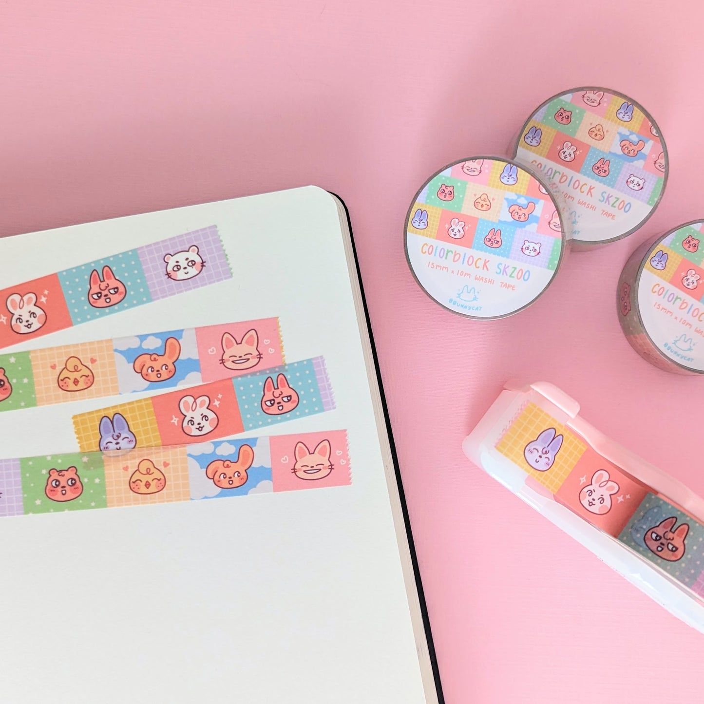 Colorblock SKZOO Washi Tape