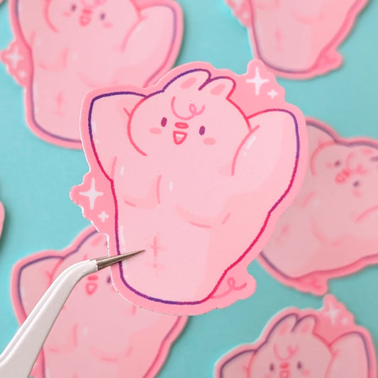 Buff Dwaekki Sticker