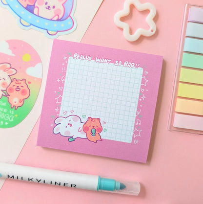 Want So Bad Sticky Note