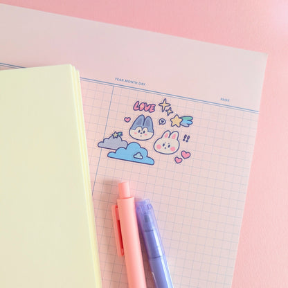 Love Dreams & SKZ Sticker Sheet
