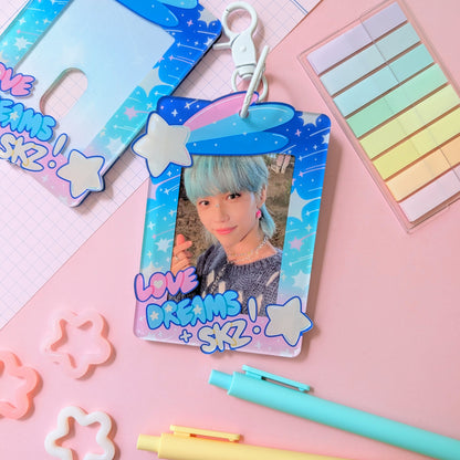 Love, Dreams, SKZ Acrylic Photocard Holder