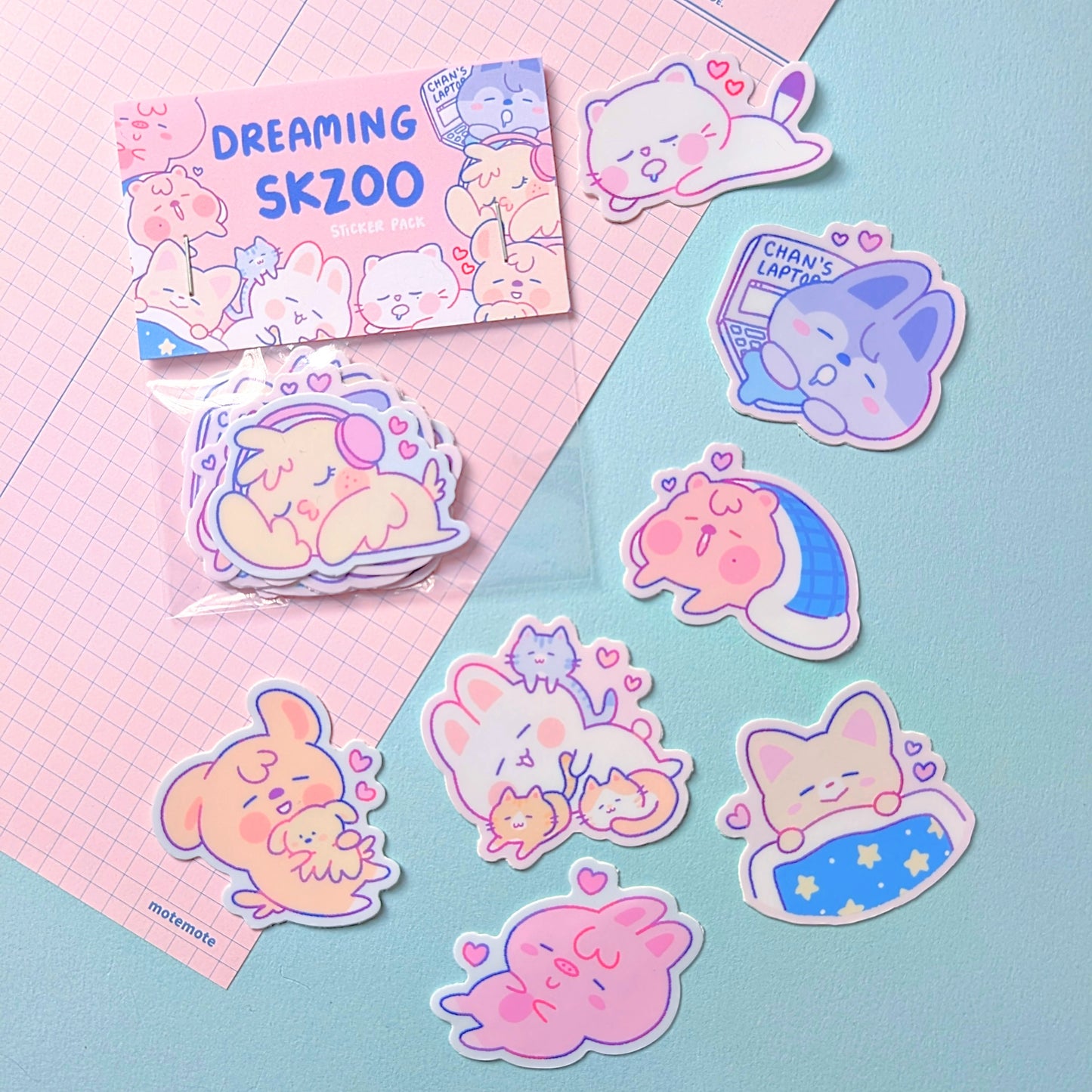 Dreaming SKZOO Sticker Pack