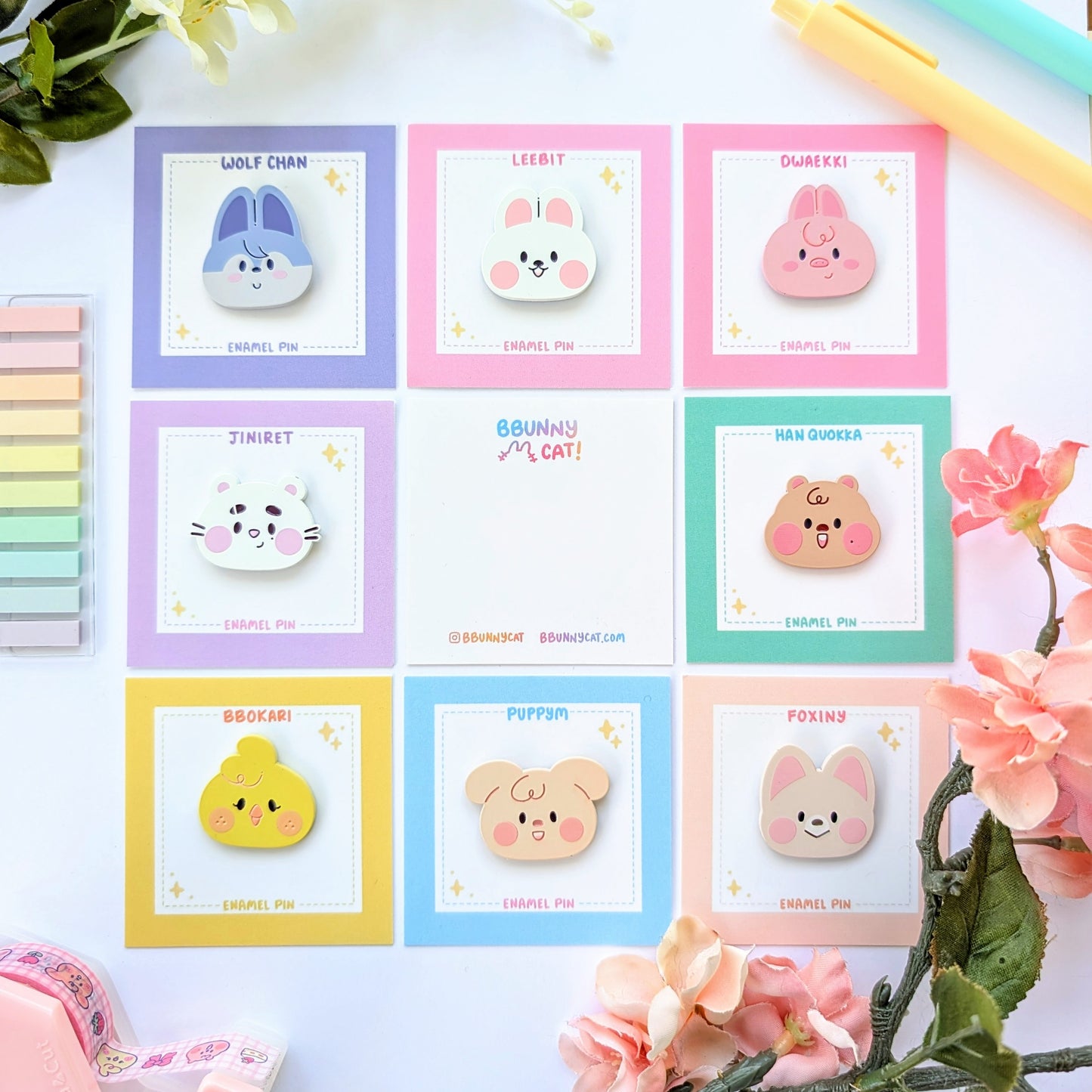 SKZOO Enamel Pins