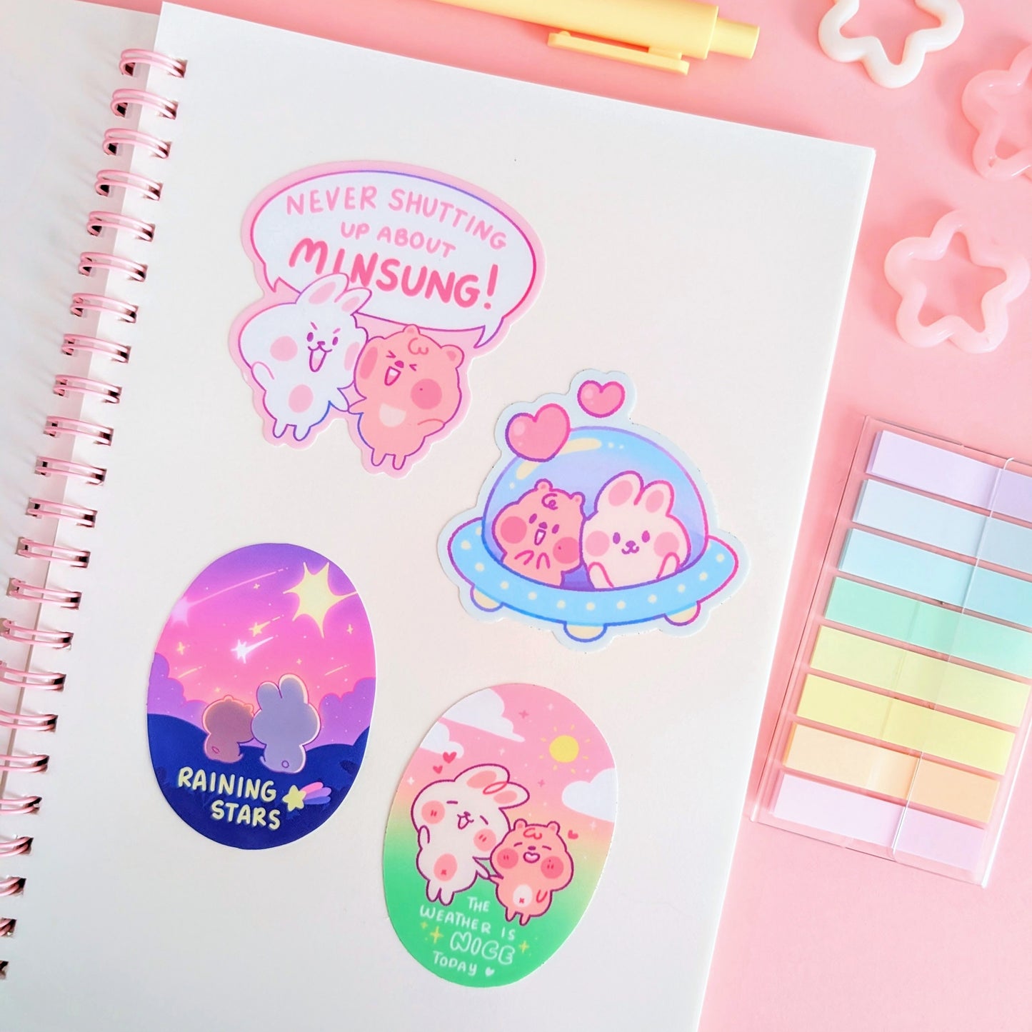 Minsung Stickers