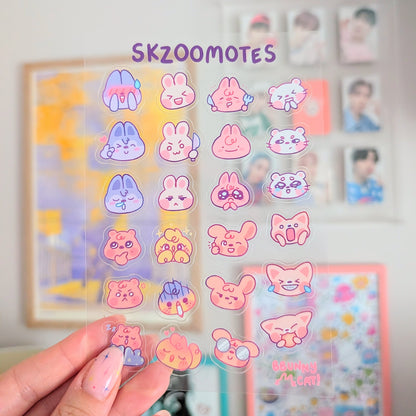 SKZOOMOTES Sticker Sheet