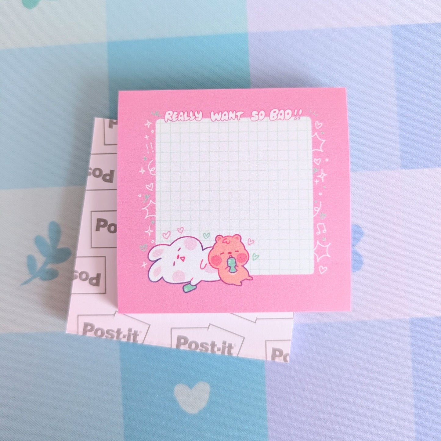 Want So Bad Sticky Note